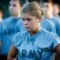 Meredith Shumrick at first physical training session for the Army ROTC candidates. Meredith Shumrick at first physical training session for the Army ROTC candidates.